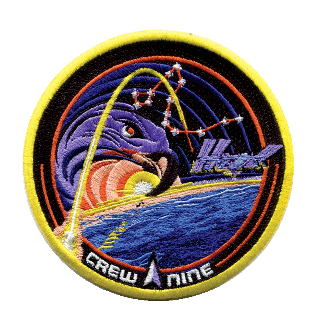 SpaceX Crew 9 Official Embroidered Mission Patch (Official)