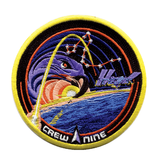 SpaceX Crew 9 Official Embroidered Mission Patch (Official)