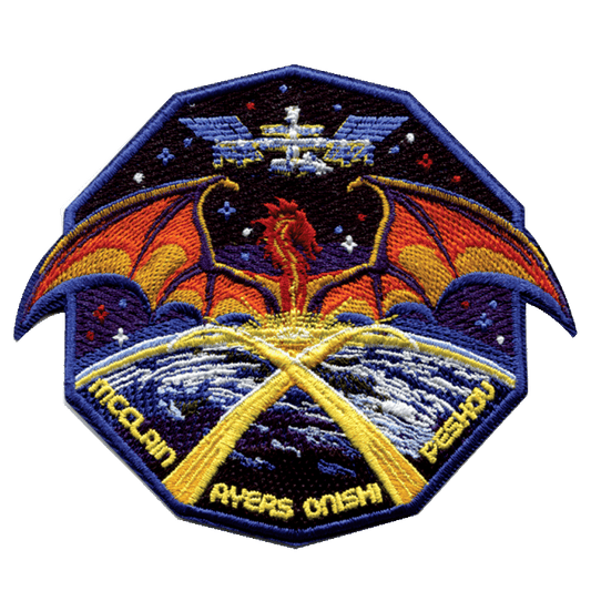 SpaceX Crew 10 Official Embroidered Mission Patch