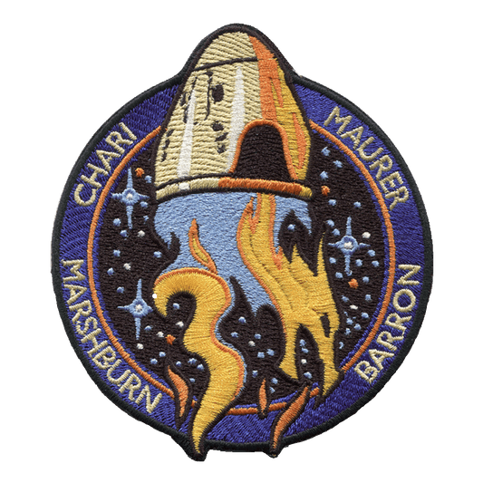 SpaceX Crew 3 Official Embroidered Mission Patch