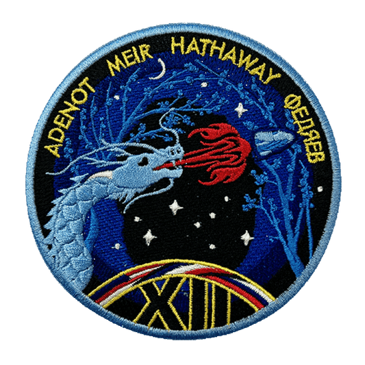 SpaceX Crew 12 Official Embroidered Mission Patch