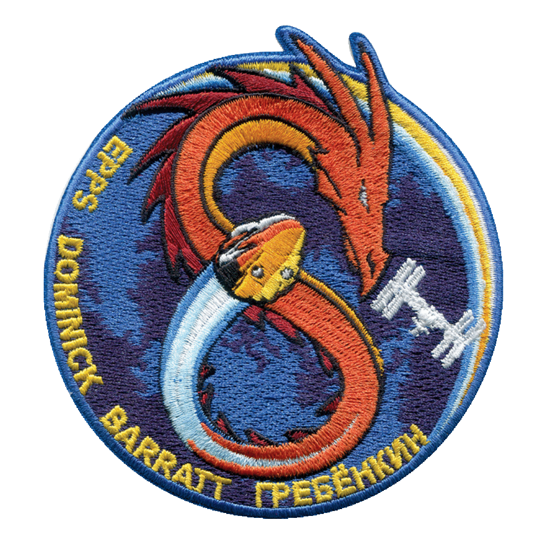 SpaceX Crew 8 Official Embroidered Mission Patch